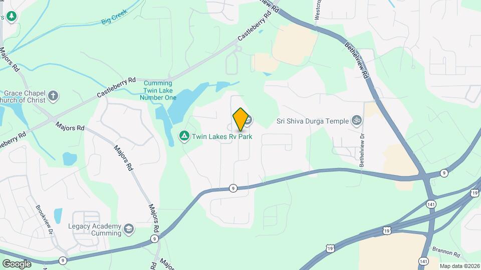 2942 Greyhawk Ln Map and Location Details