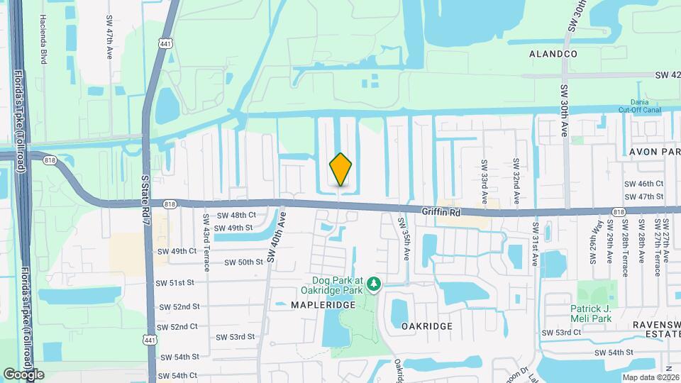 3730 SW 47th Ct Map and Location Details