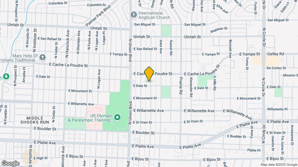 804 Swope Ave Map and Location Details