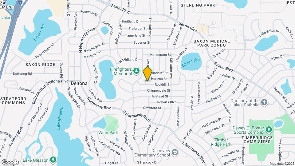 832 Rockhill St Map and Location Details