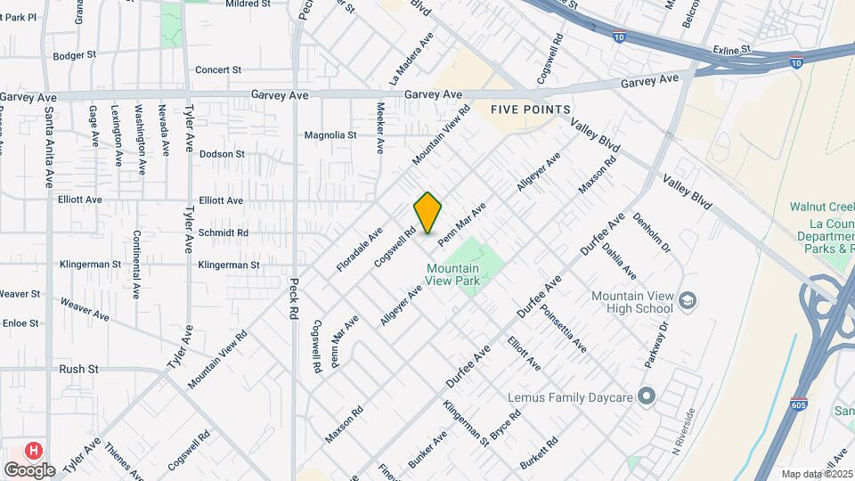 12025 Elliott Ave Mapa y Detalles de la Ubicación