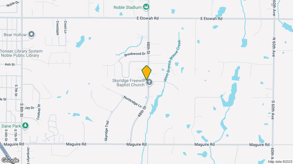 709 League Cir Map and Location Details