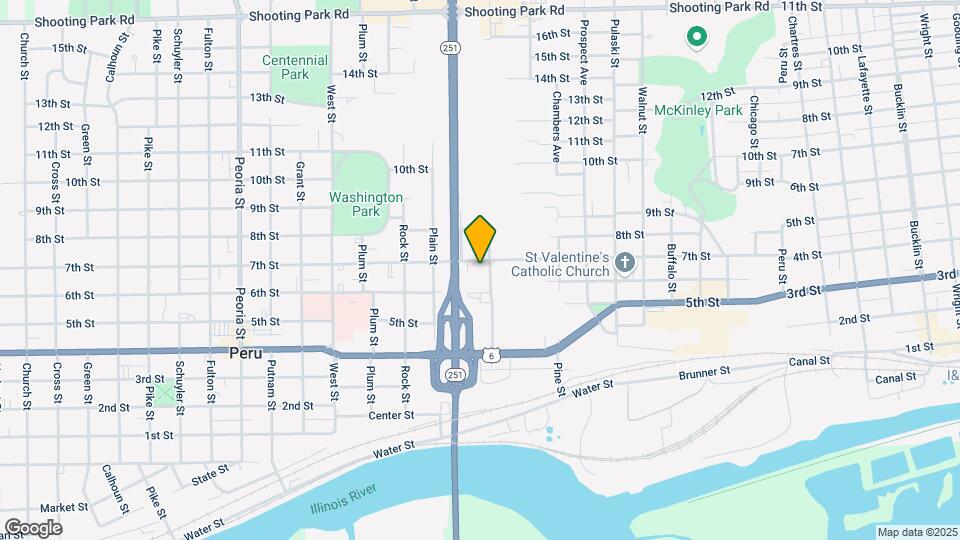 1022 Monks Ave Mapa y Detalles de la Ubicación