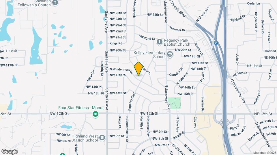 909 N Windermere Dr Map and Location Details