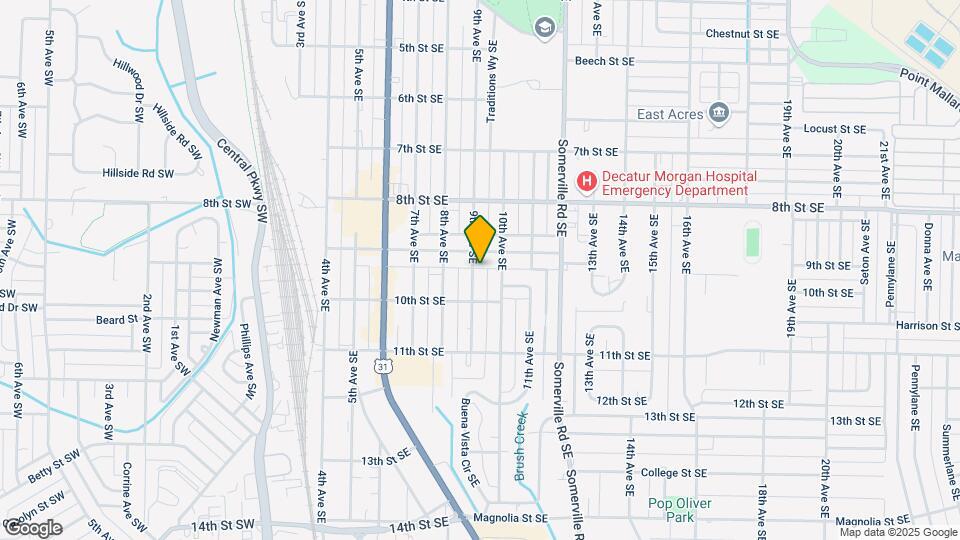 1310 9th Ave SE Mapa y Detalles de la Ubicación