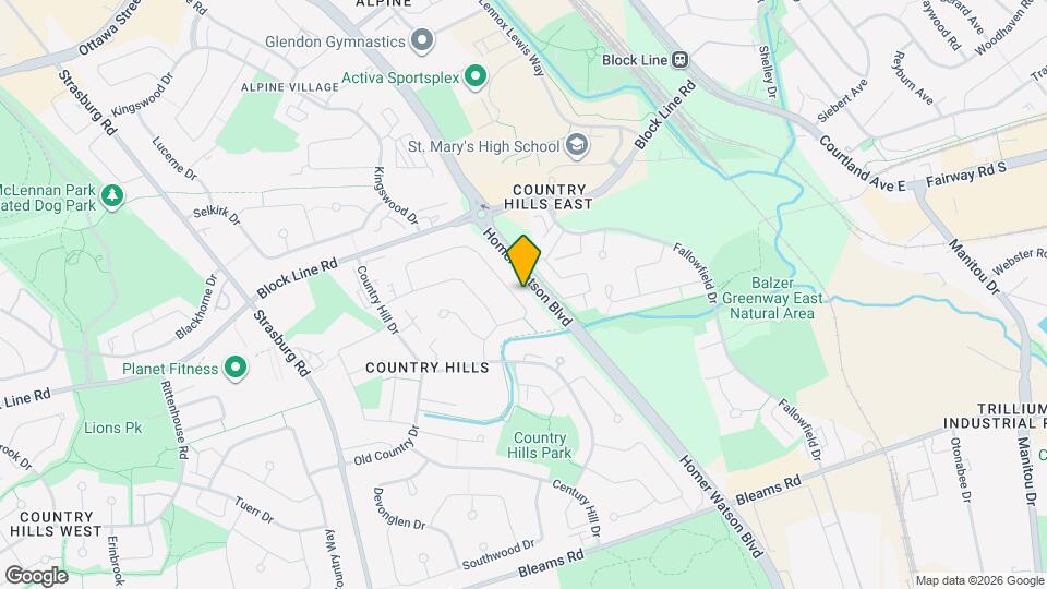 158 Coach Hill Dr Map and Location Details