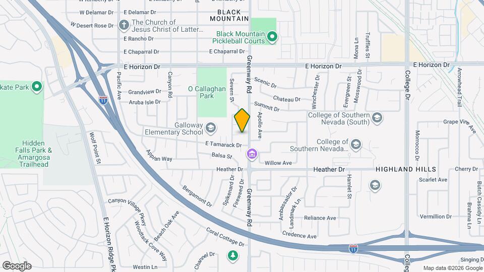 389 Summer Creek Ct Map and Location Details