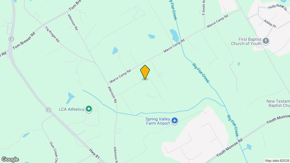 3564 Saddlebrook Dr Map and Location Details