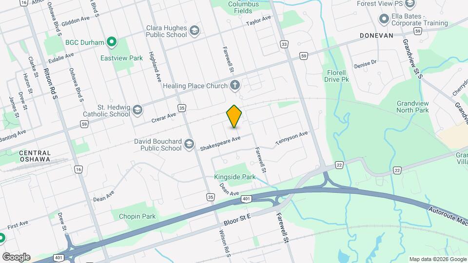 462 Loring St Map and Location Details