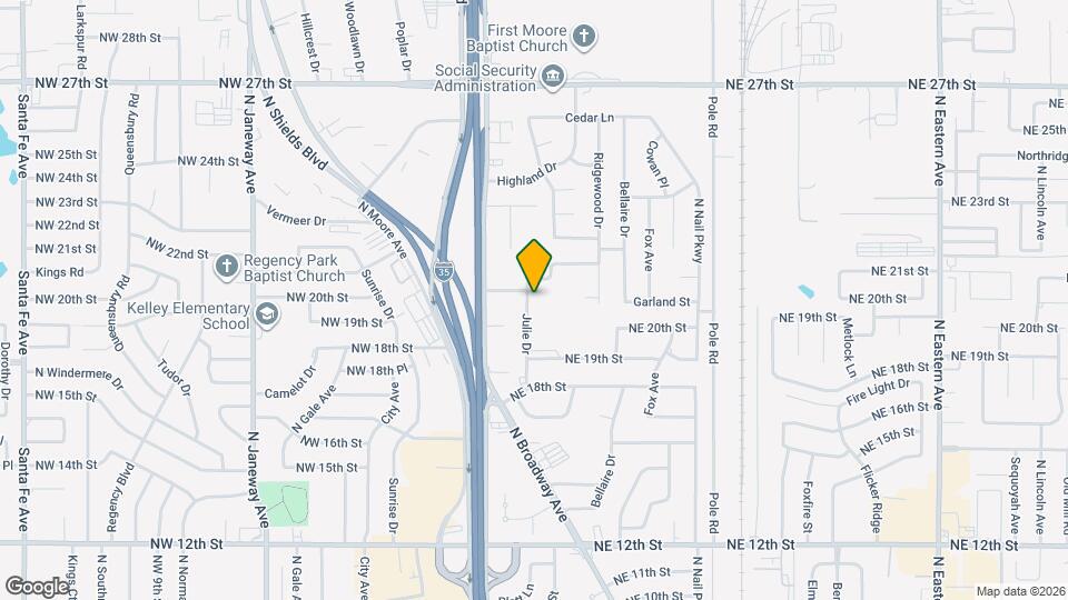 2024 Julie Dr Map and Location Details