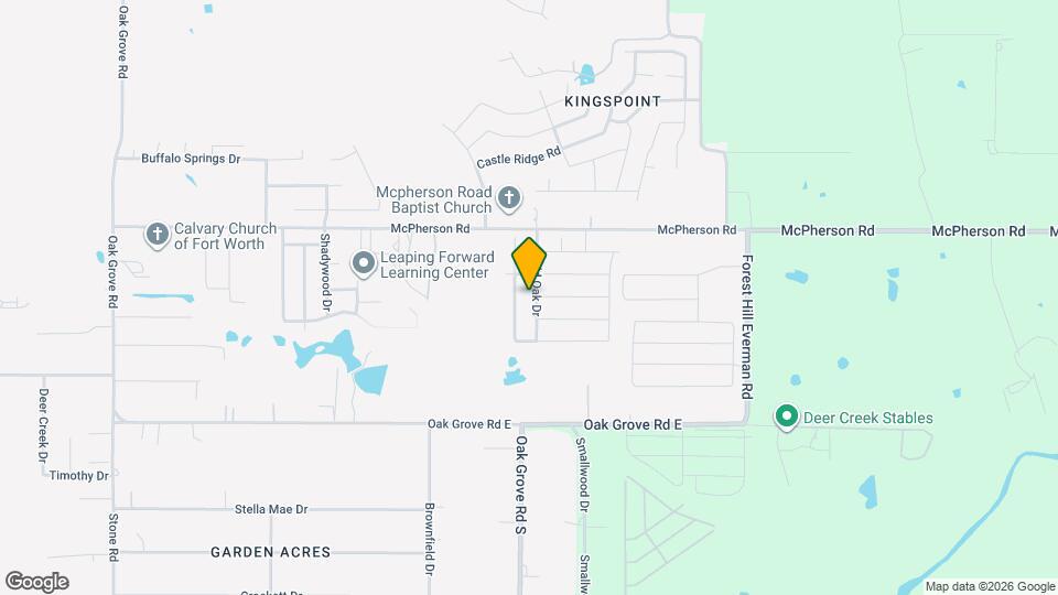 10628 Wild Oak Dr Map and Location Details