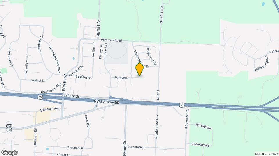 1510 Park Ave Map and Location Details