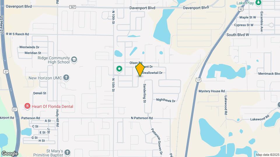581 Greenshank Dr Map and Location Details