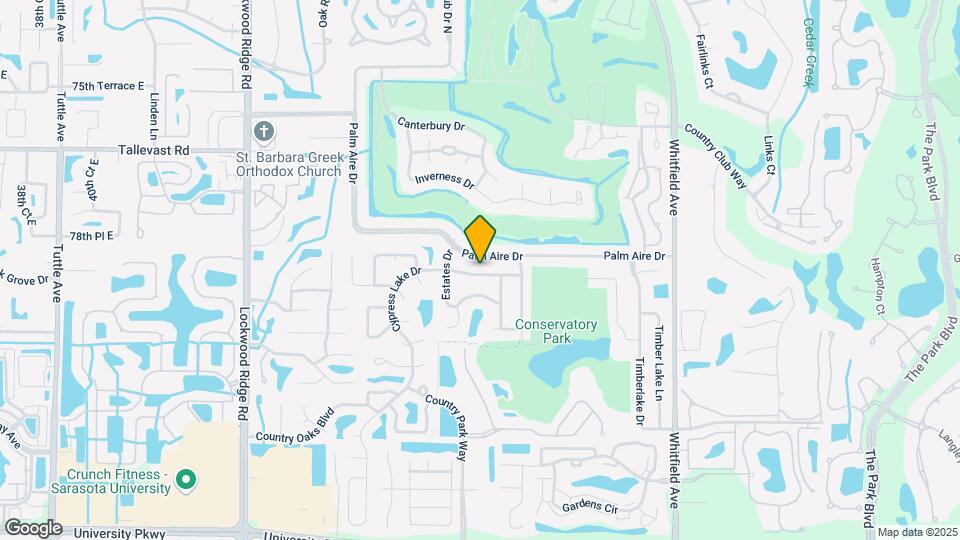 7918 Cypress Lake Dr Map and Location Details