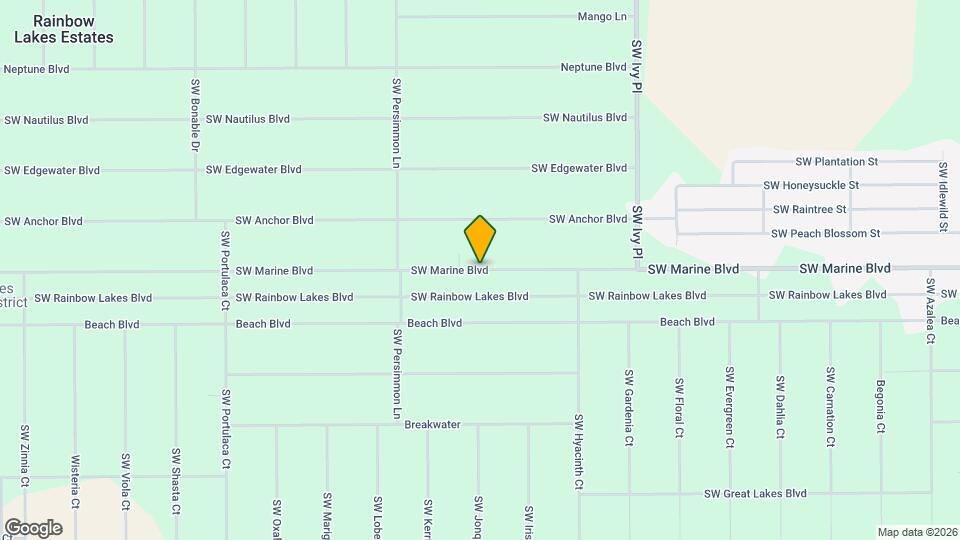 22222 SW Marine Blvd Map and Location Details
