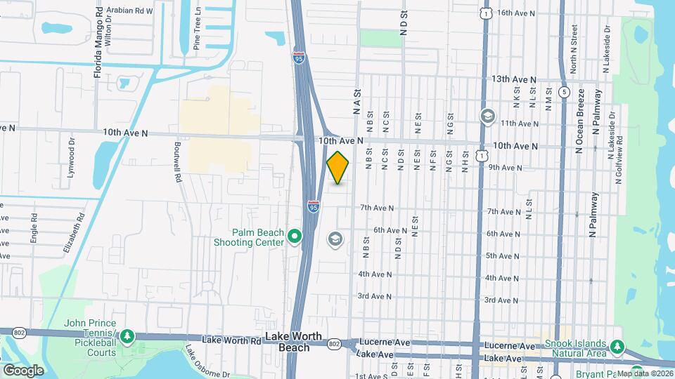 1728 Sunset Ave Map and Location Details