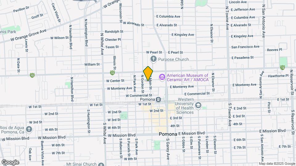 351 N Main St Map and Location Details