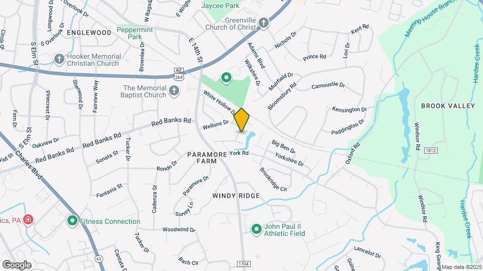 2223 Locksley Woods Dr Map and Location Details