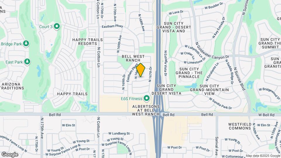 16812 W Windermere Way Map and Location Details