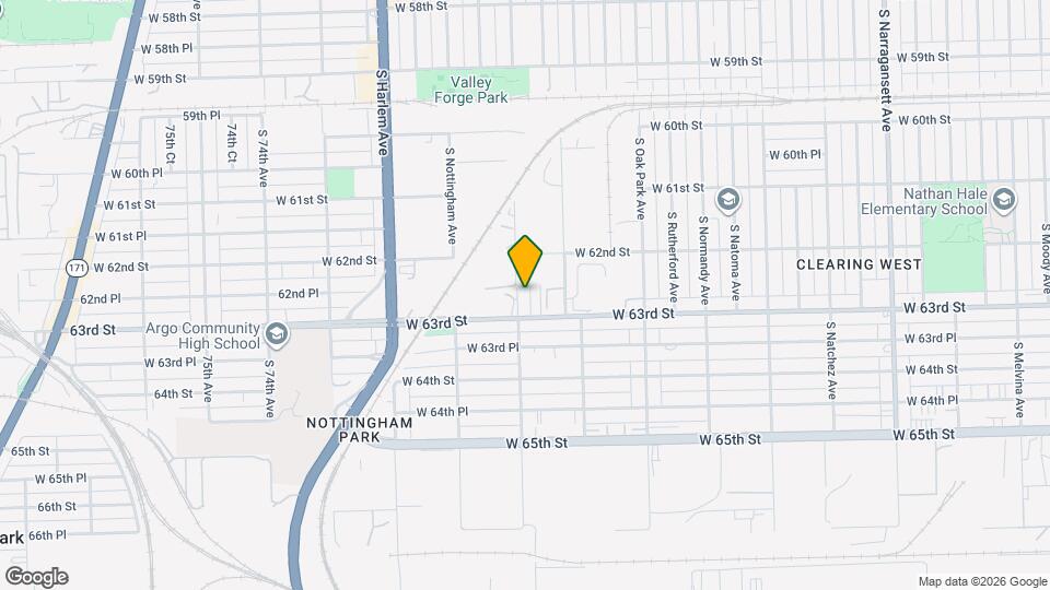 6240 S Newland Ave Mapa y Detalles de la Ubicación