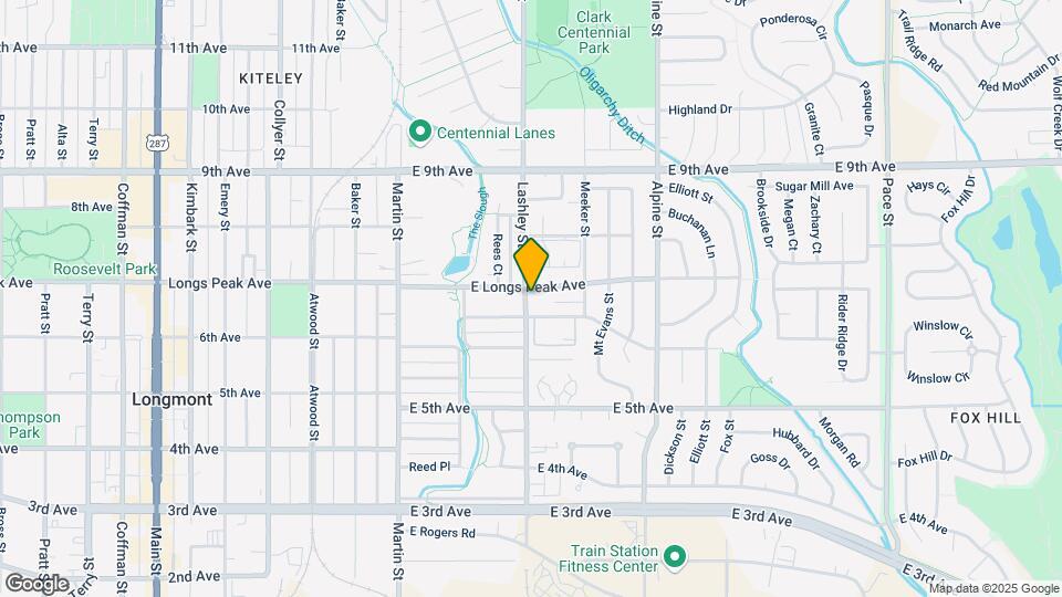 201 E Longs Peak Ave Map and Location Details