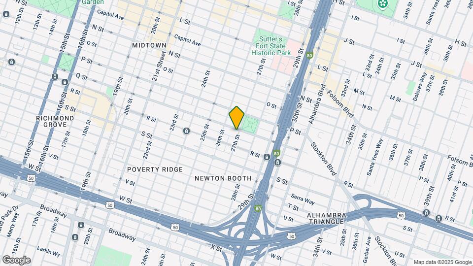 2630 Q St Mapa y Detalles de la Ubicación