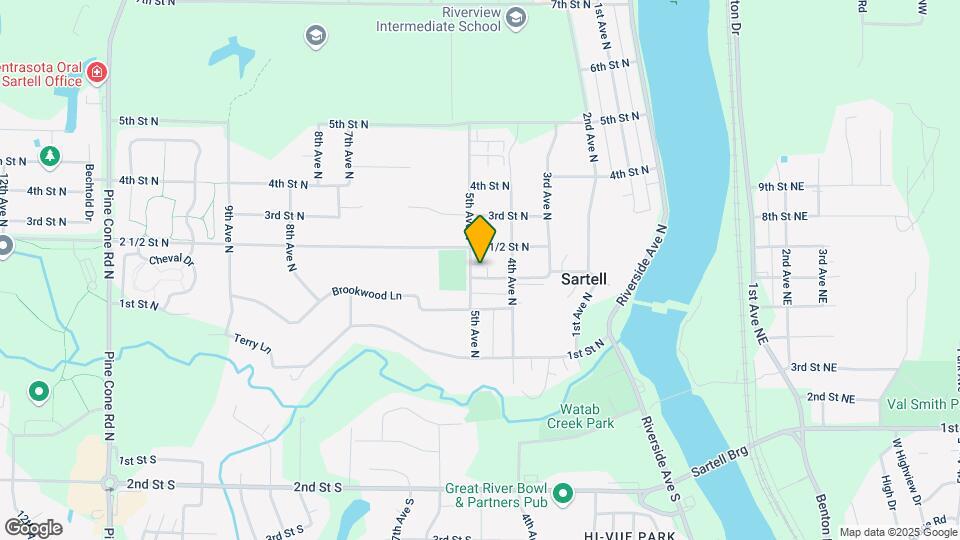 409 2nd St N Map and Location Details