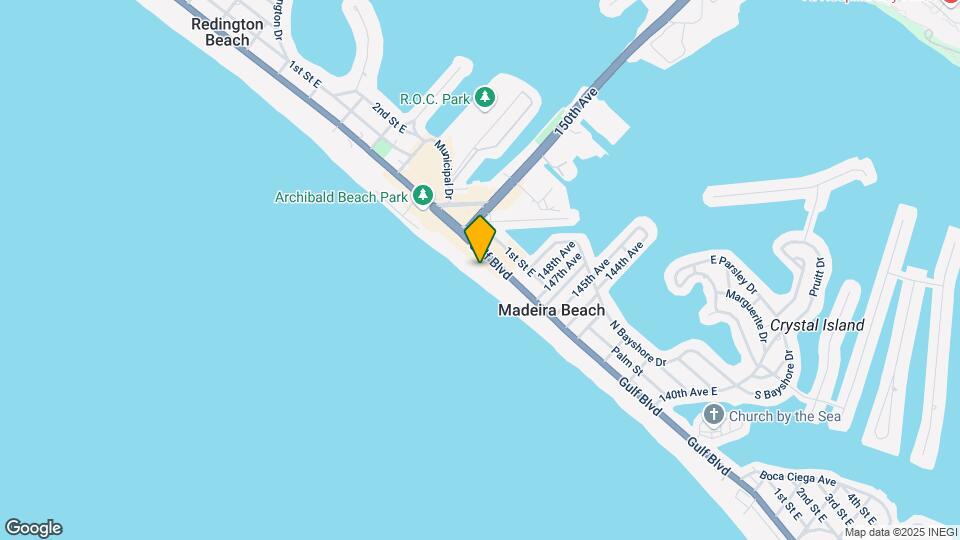 Surfside South Condominiums Mapa y Detalles de la Ubicación