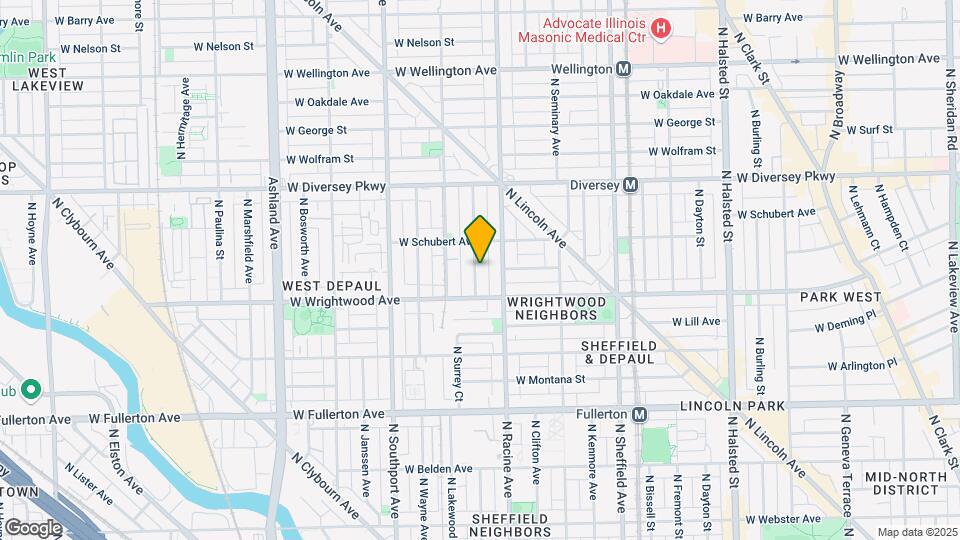 2629 N Magnolia Ave Mapa y Detalles de la Ubicación