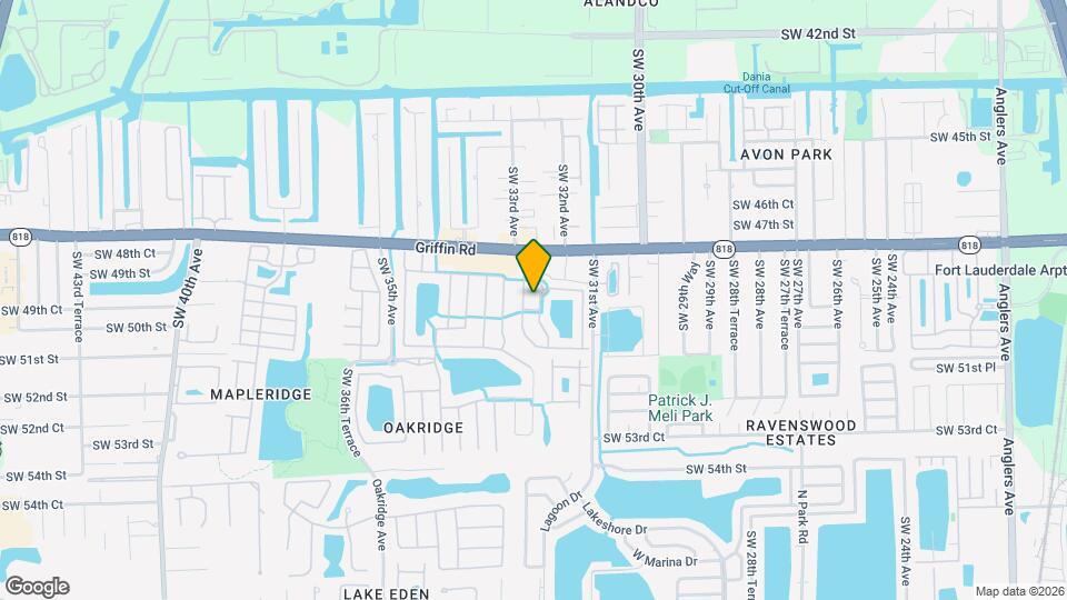 4923 SW 32nd Ave Map and Location Details