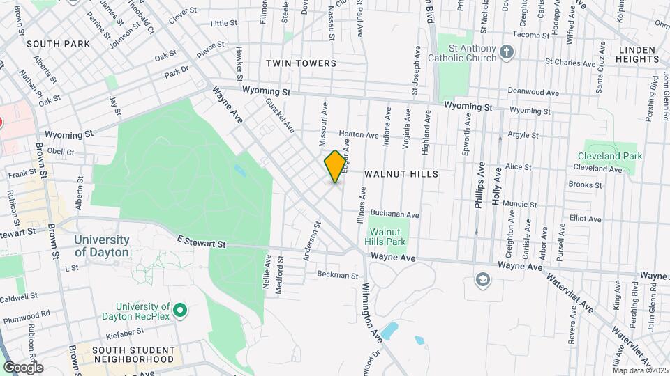 427 Gunckel Ave Map and Location Details