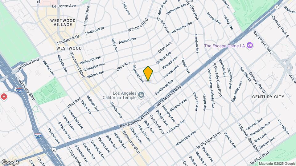 10674 Holman Ave Mapa y Detalles de la Ubicación