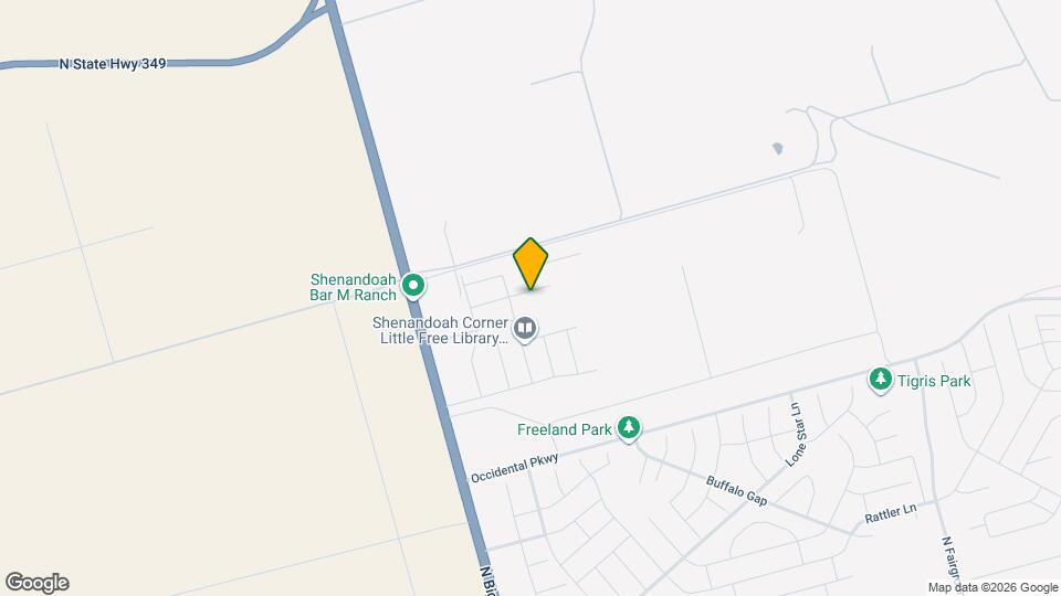 1316 Hogback Wy Map and Location Details