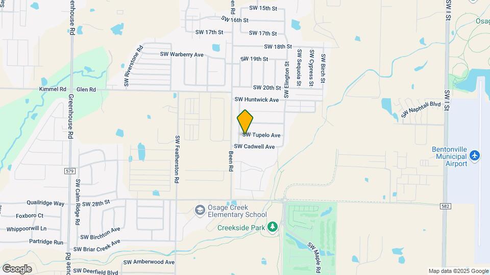 2503 SW Tupelo Ave Map and Location Details