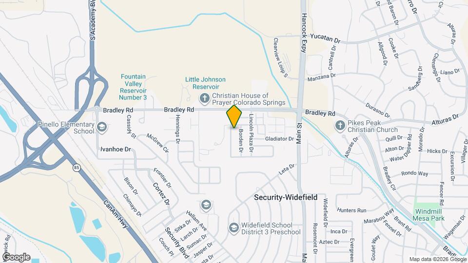 4445 Witches Hollow Ln Mapa y Detalles de la Ubicación