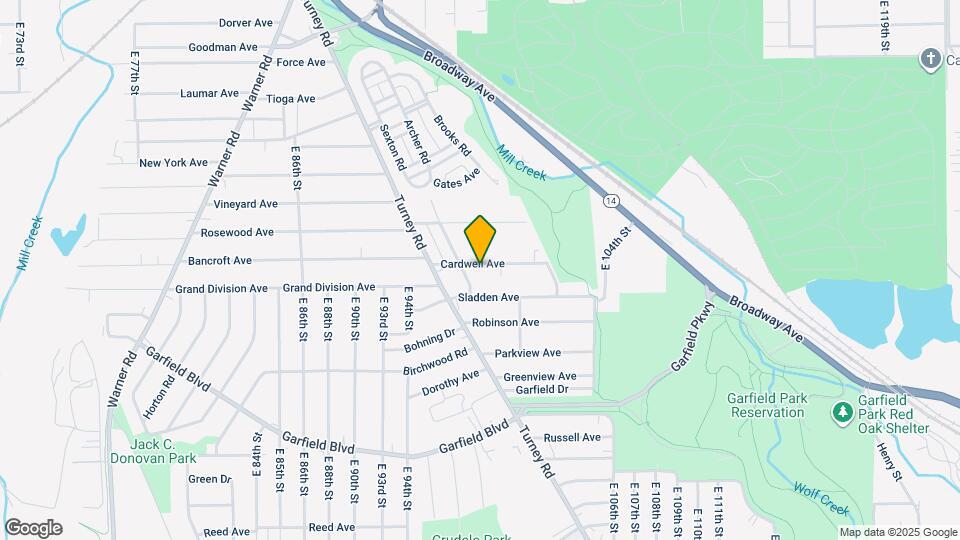 9504 Cardwell Ave Map and Location Details