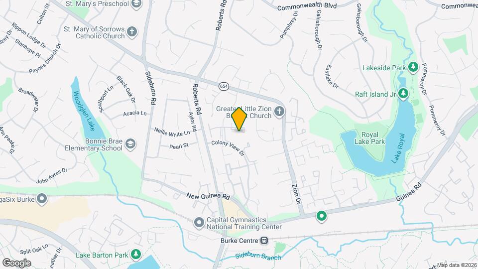 10323 Hampshire Green Ave Map and Location Details