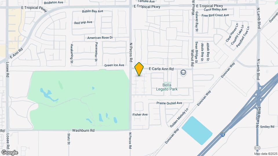 3521 Tesoro Del Valle Ct Map and Location Details