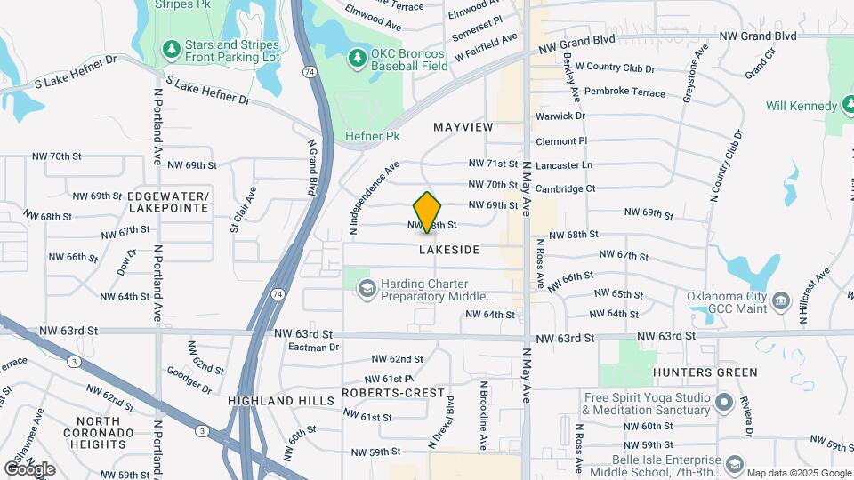 3105 NW 67th St Map and Location Details