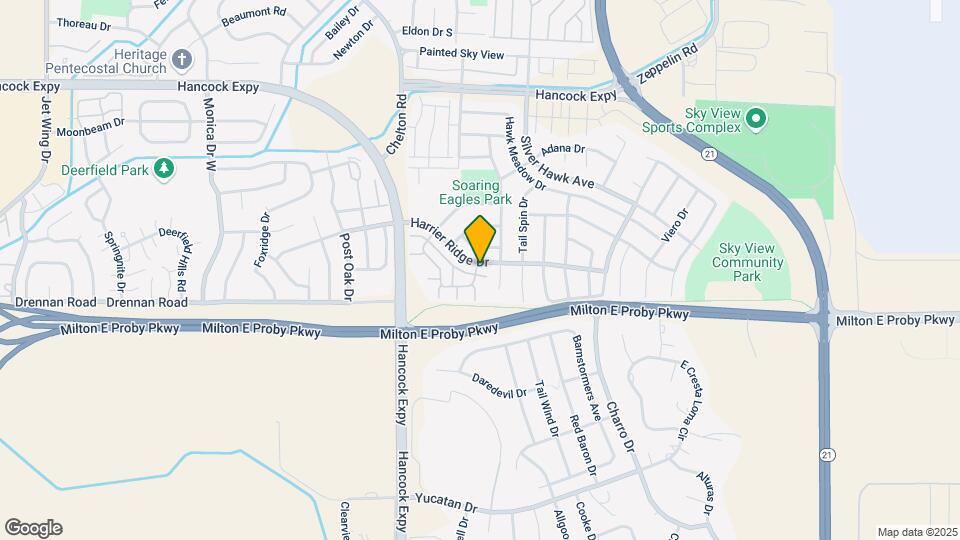 4885 Harrier Ridge Dr Map and Location Details