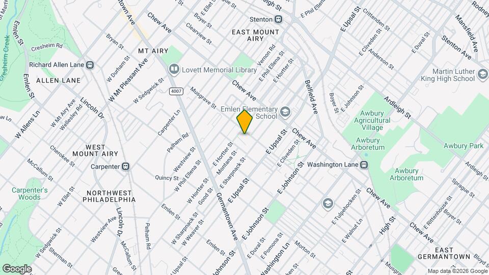 6634 Musgrave St Map and Location Details