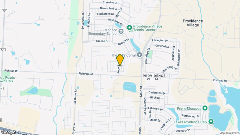 1612 Angel Ln Map and Location Details