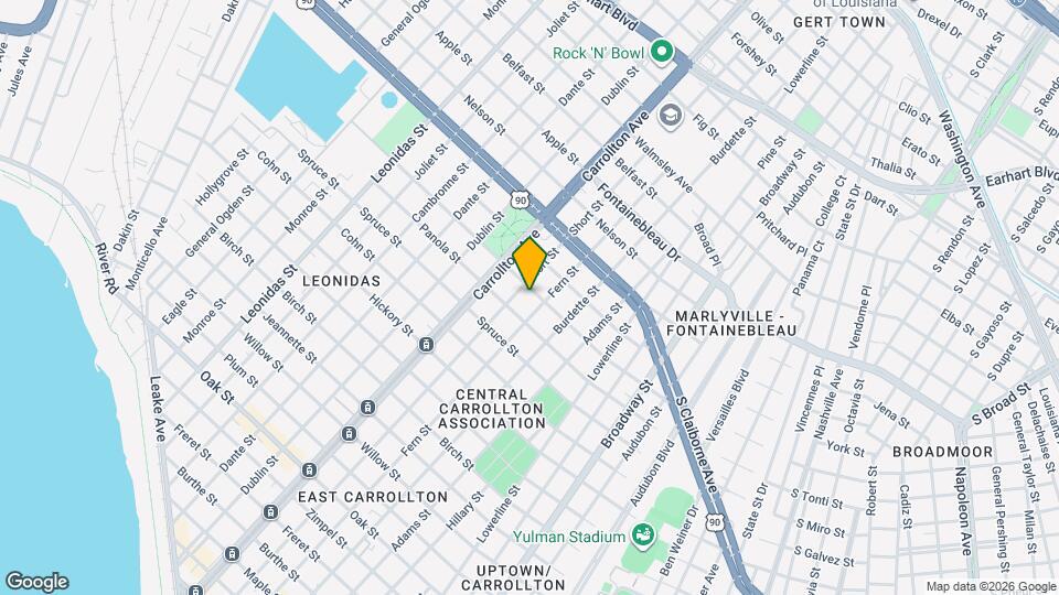 7922 Sycamore St Map and Location Details