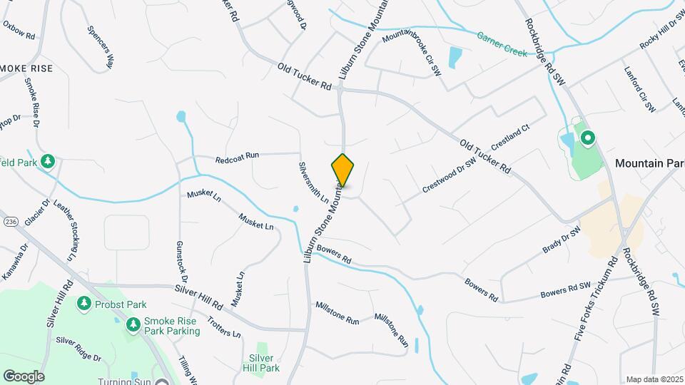 5782 Lilburn Stone Mountain Rd Map and Location Details