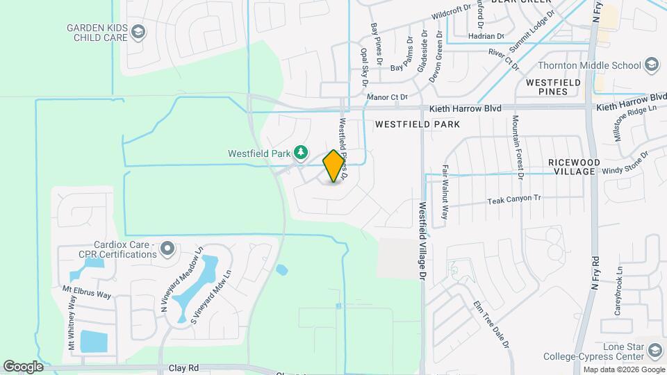 20815 Westgreen Plns Dr Map and Location Details
