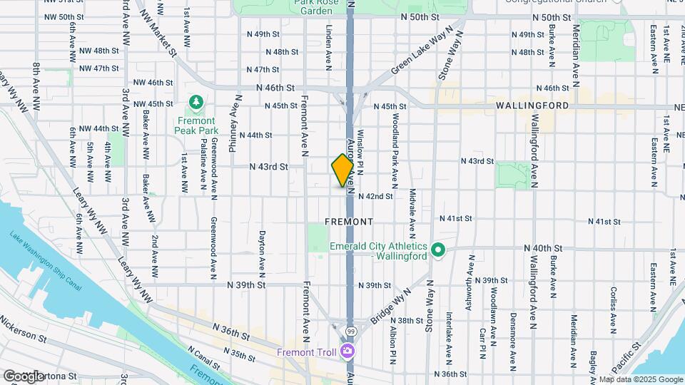 812 N 42nd St Map and Location Details