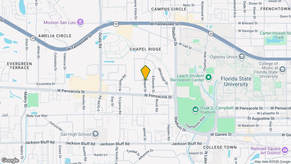 103 S Chapel Dr Map and Location Details