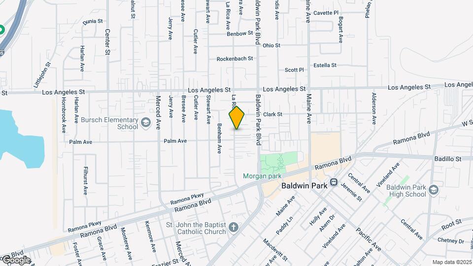 4230 La Rica ave Map and Location Details