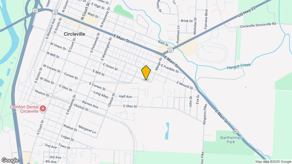 547 E Union St Map and Location Details