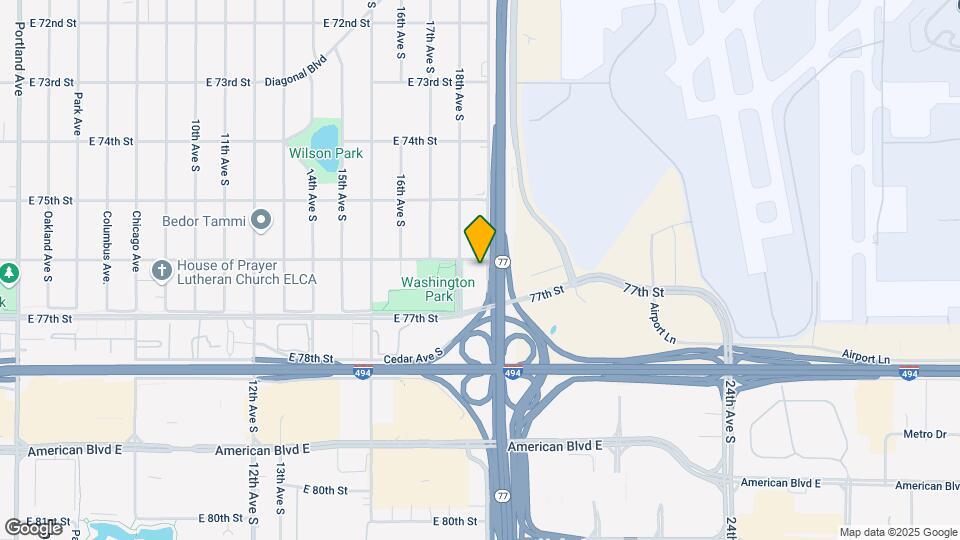 7600 Cedar Ave S Map and Location Details